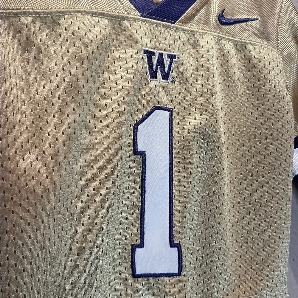Nike University of Washington Vintage Football Jersey Size 12 Months Huskies